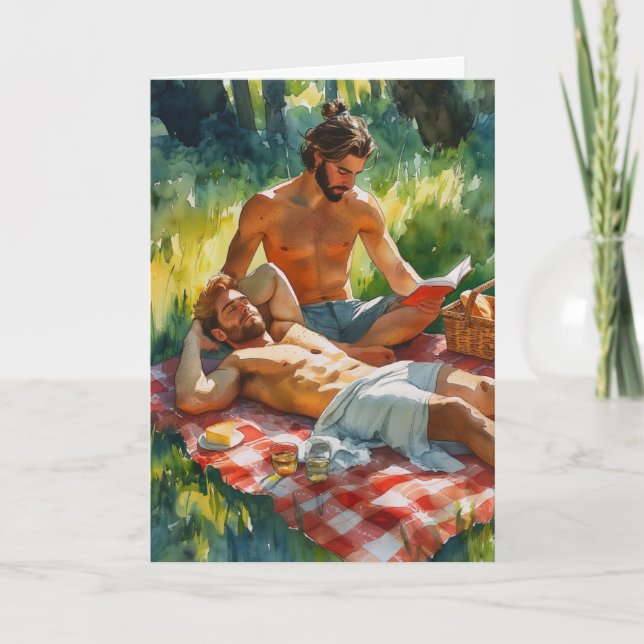 Skogsbädd Picknicklugn Kort (Framsida)