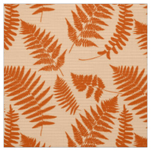 Skogsbarnmönster, pastellorange tyg