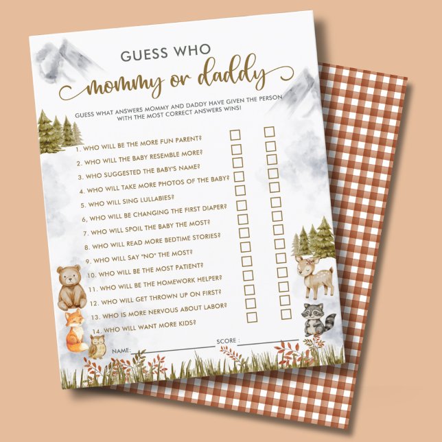 Skogsbarnskaskemamma eller Pappafestspel  (Skapare uppladdad)