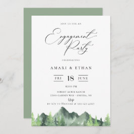 Skogsbergsbergsskog, Förlovningsfest Inbjudningar