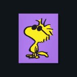 Skogsbestånd i solglasögon canvastryck<br><div class="desc">Ta en titt på den här toppen söta designen med sport av trävaror i solglasögon.</div>