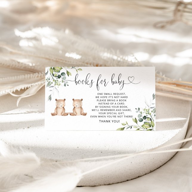 Skogsbjörn bokar för baby biljett-djurutrymmeskort tilläggskort (Skapare uppladdad)