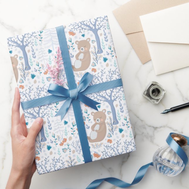Skogsbjörn Presentpapper (Gifting)