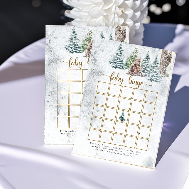 Skogsbjörndusch, bingo-spel (Skapare uppladdad)