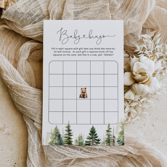Skogsbjörndusch, bingo-spel (Skapare uppladdad)