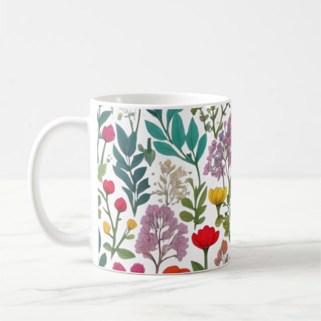 SKOGSBLOMMOR KAFFEMUGG (Vänster)