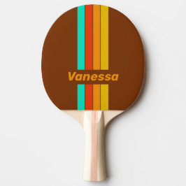 Skogsbotten Dimma Pin Randig med Namn Pingisracket
