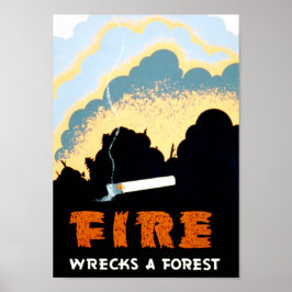 Skogsbrandsförebyggande Poster