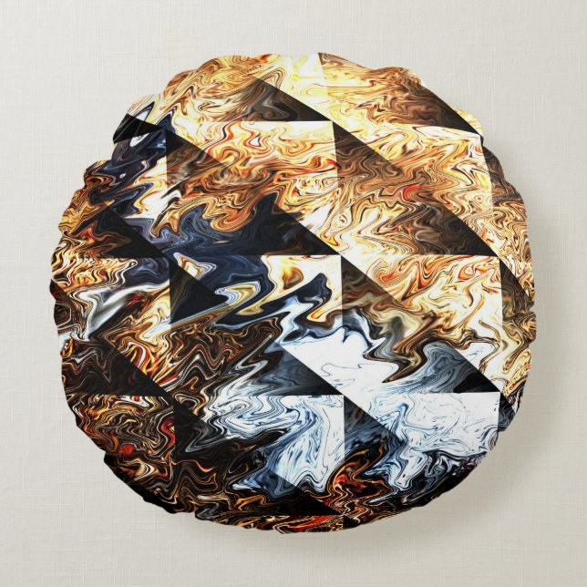 Skogsbrandsskador... Rund Kudde (Framsidan)