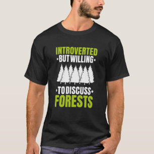 Skogsbruk som introduceras i skogsbruk t shirt
