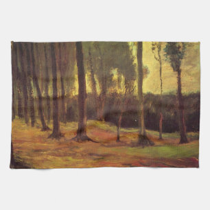Skogsbryn av Vincent van Gogh Kökshandduk
