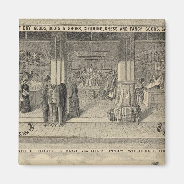 Skogsbutik, college magnet (Framsidan)