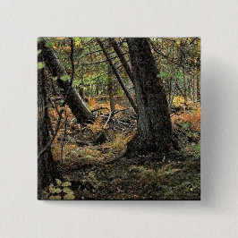 Skogscen i höst knapp