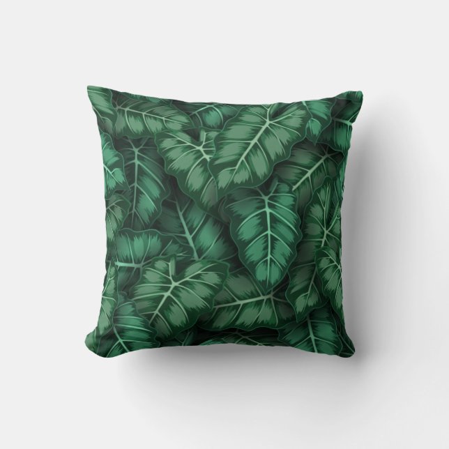 Skogsdesign inspirerad  kudde (Framsida)