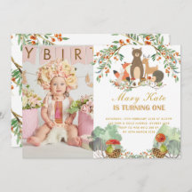 Skogsdjur 1:a födelsedagen