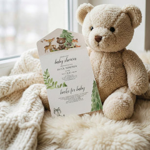 Skogsdjur, babyskor allt på