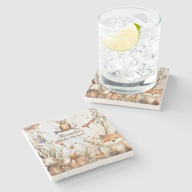 Skogsdjur, babyskor stenunderlägg (Sidan)