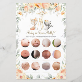 Skogsdjur Blommig Baby eller ölbuk spel