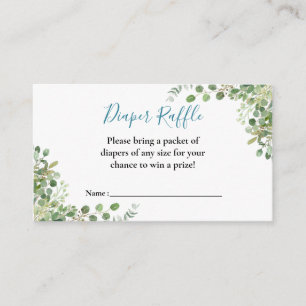 Skogsdjur Blue Lastbil Baby Shower Tilläggskort