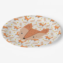 Skogsdjur Boho Design Fox