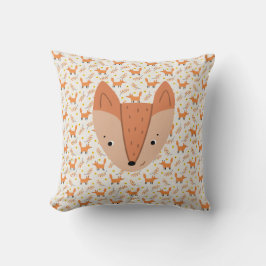 Skogsdjur Boho Design Fox Kudde