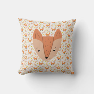 Skogsdjur Boho Design Fox Kudde