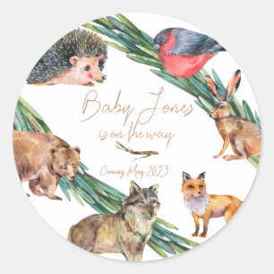 Skogsdjur   Fleranvändningsfack   Fauna Runt Klistermärke