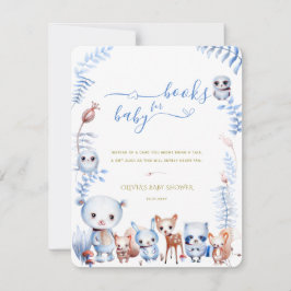 Skogsdjur för med sig ett Bok-babyvykort Anteckningskort