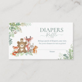 Skogsdjur Grångossar duschdiskare raffel Tilläggskort