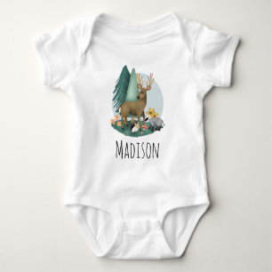 Skogsdjur i Cute & Rustic Woodland T Shirt