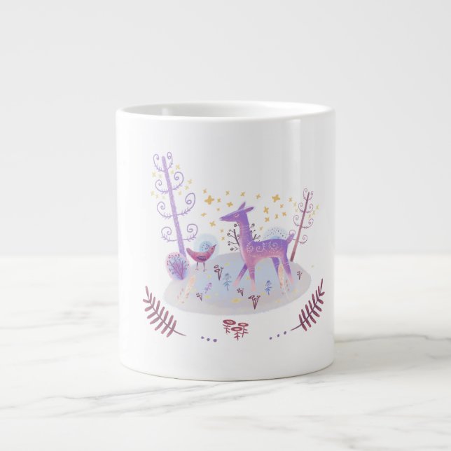 skogsdjur jumbo mugg (Framsidan)