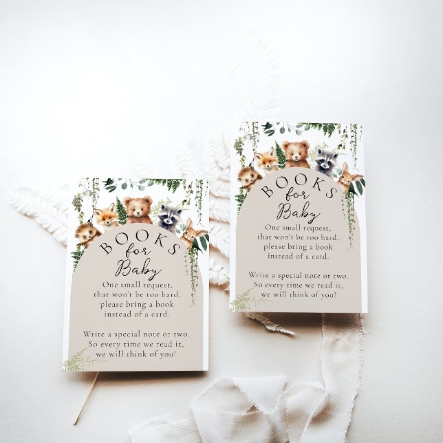 Skogsdjur Modern Barnvakt Bok Tilläggskort (Skapare uppladdad)