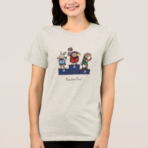 Skogsdjur Nummer Ett! Gåvopall Konst T Shirt