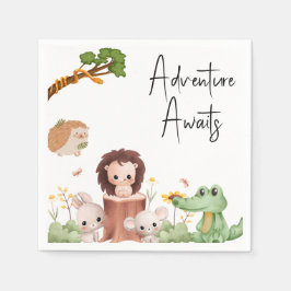 Skogsdjur Pappersservett