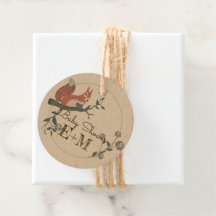 Skogsdjur Par BABY SHOWER