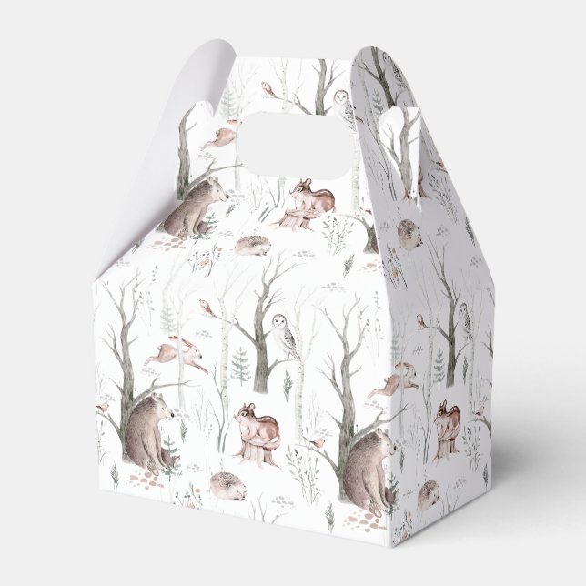 Skogsdjur Presentaskar (Framsidan Sidan)