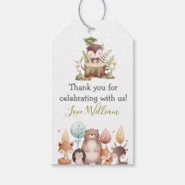 Skogsdjur Presentetikett