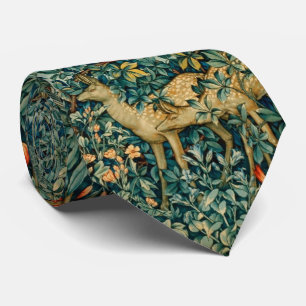 SKOGSDJUR Red Fox, Pheasat Grönt Nacke Slips