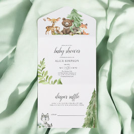 Skogsdjur - Rustic Baby Shower