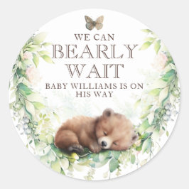 Skogsdjur Skogenery Pojke Shower Runt Klistermärke