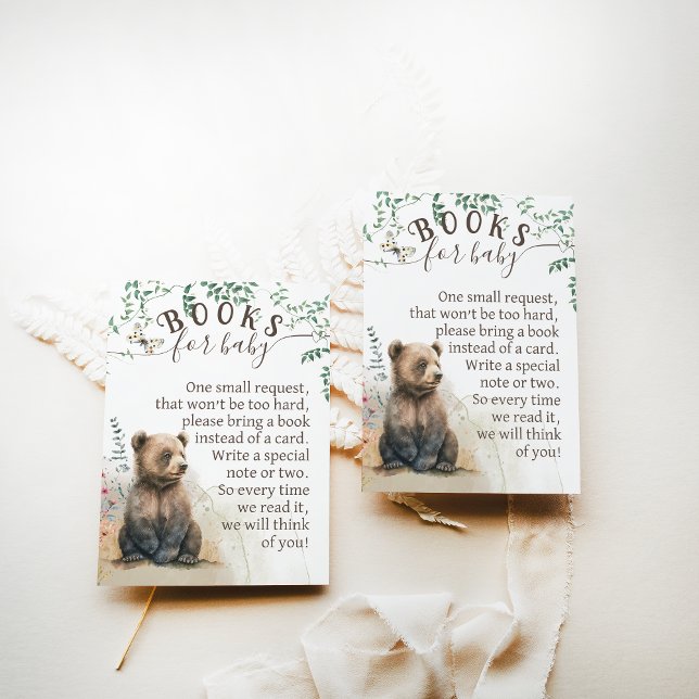 Skogsdjur Skoggrey Shower bokar Tilläggskort (Skapare uppladdad)