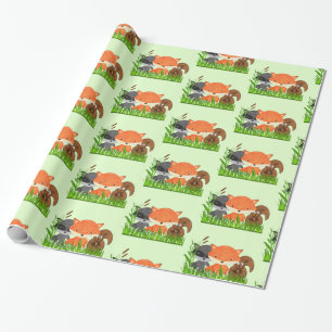 Skogsdjur Skogsbeskogning Skördar Giftavfall Presentpapper