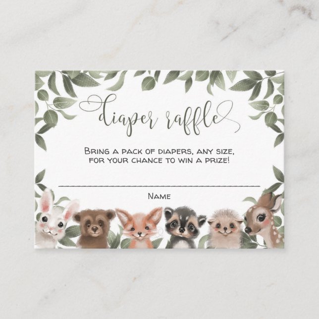 Skogsdjur Skogsläkare Tilläggskort (Framsida)