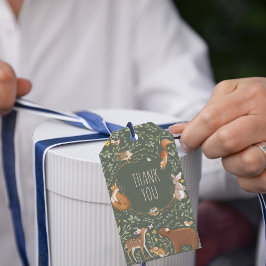 Skogsdjur Skogsvänliga babyskor Presentetikett