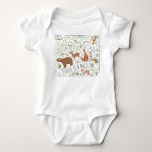Skogsdjur Skogsvänliga babyskor T Shirt