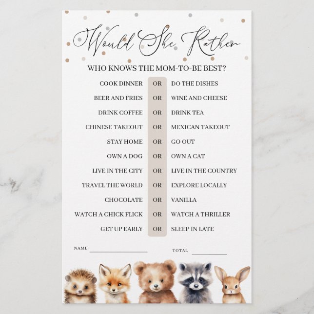 Skogsdjur skulle hon hellre visa babyvilt (Framsida)