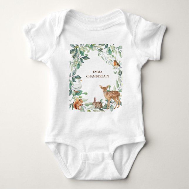 Skogsdjur T Shirt (Framsida)