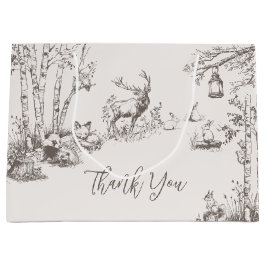 Skogsdjur Whimsical Winter Baby Shower