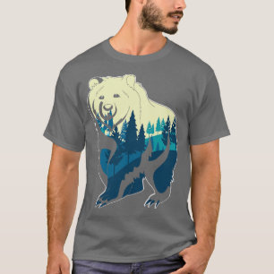 Skogsdjuret vid Trädens stränder vid Älskare T Shirt