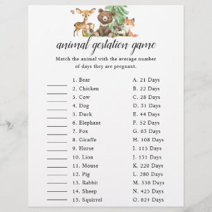 Skogsdjursgammusslor för gammor reklamblad